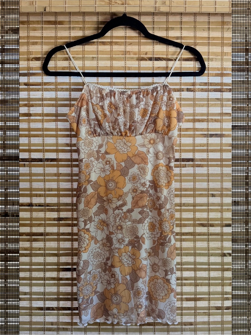🌼 Retro Floral Midi-Dress 🌼